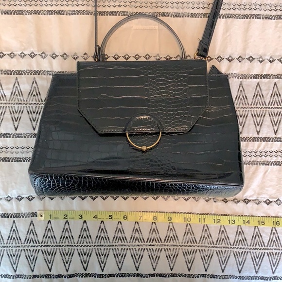 ASOS Faux Croc Handbag - Picture 10 of 10
